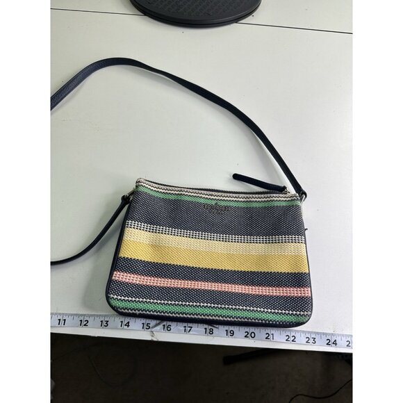 Kate Spade Manhattan Striped Woven  Small Crossbody - Picture 9 of 9